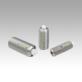 Spring plungers with hex socket and POM thrust pin, stainless steel, with thread lock