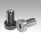 Spring plungers with head and ball, steel or stainless steel