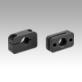 Mounting brackets, aluminium, for standard and cam-action indexing plungers