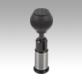 Precision indexing plungers, steel with plastic spherical knob, cylindrical indexing pin and locking slot