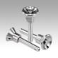 Ball lock pins with stainless steel mushroom grip