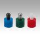 Lateral spring plungerswith plastic spring