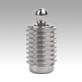 Lateral spring plungers without seal