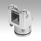 Rotary lever clamps, pneumatic double-acting