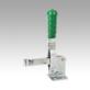 Toggle clamps vertical with horizontal foot and full clamping lever