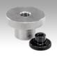 Knurled nuts highsteel and stainless steel, DIN 466