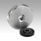 Knurled nuts flatsteel and stainless steel, DIN 467