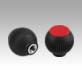 Grip balls with internal thread