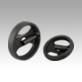Handwheels 2-spokeplastic, with folding grip