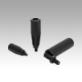 Cylindrical grips fold-down