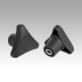 Triangular star grip with internal thread