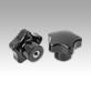 Five lobe grip, plastic (thermoset) with internal thread, threaded insert steel or stainless steel