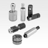 Lateral spring plungers