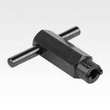 Assembly key for spring plungers