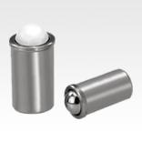Spring plungers smooth version, extended, stainless steel