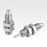 Indexing plungers, steel or stainless steel, pneumatic
