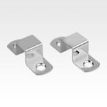 Catch plates, steel or brass for barrel locks with return spring 