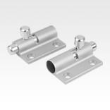 Barrel locks with return spring aluminium grip to left or right