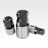 Locating pins with flattened ball-end. Form C