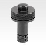 Locating cylinder with wedge clamp system