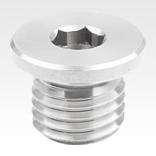 Locating bushes with collar, stainless steel for ball lock pins