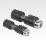 Shaft clamping units