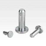 Locking pins with axial locking