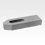 Clamp straps, flat, similar to DIN 6314, steel or aluminium