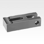 Clamp straps hinge heel