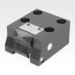 Side clamps, hydraulic single-acting with spring return