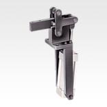 Pneumatic clamps vertical with vertical mounted cylinder