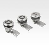 Quarter-turn locks compact, stainless steel, housing diameter 20 mm