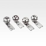 Quarter-turn locks, stainless steel 1.4305, housing diameter 28 mm