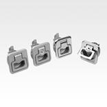 Snap locks stainless steel 
with grip, fold-down
