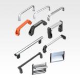 Pull handles, tubular handles and recessed handles