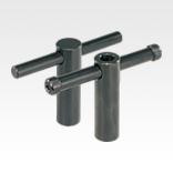 Tommy barswith fixed or sliding T-bar, DIN 6305 or DIN 6307