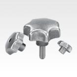 Star gripsgrey cast iron, DIN 6336