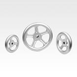 Spoked handwheels, sheet stainless steel
