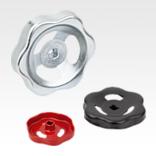 Hand wheels, steel, stamped