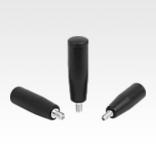 Cylindrical grips revolvingwith hexagon socket