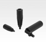 Cylindrical grips fold-down