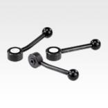 Tension levers flat with internal thread, inch