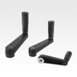 Crank handles aluminium