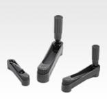 Crank handleswith safety grip