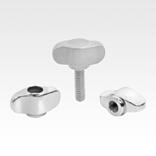 Wing grips "Miniwing" stainless steel