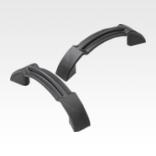 Pull handles arched, plastic 