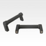 Pull handles, plastic, oblique