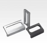 Ledge handles, aluminium 