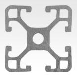 Aluminium profiles 30x30 light Type I