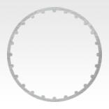 Aluminium profiles D50 Type I, tube